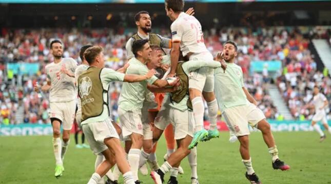 2020欧洲杯:西班牙在加时赛中以5-3击败克罗地亚 晋级四分之一决赛