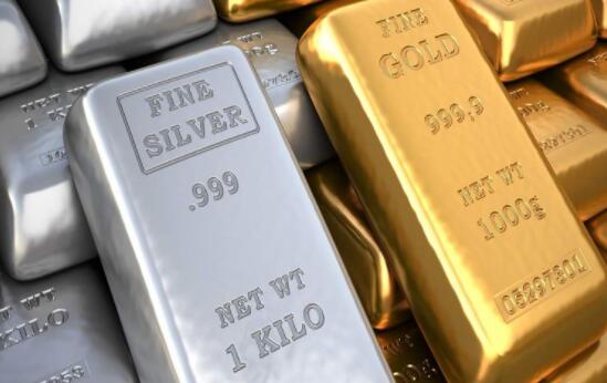 黄金和白银价格在本月最后一天小幅走高