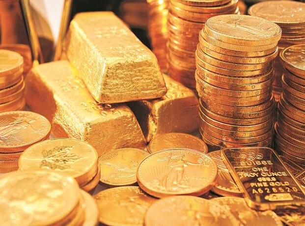 今天的黄金价格是每10克46850卢比;每公斤64700卢比的白银