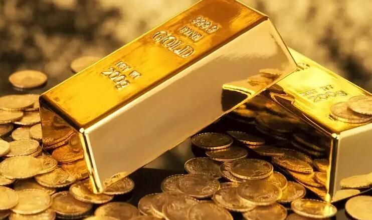 周一上午10克纯度为999的黄金价格上涨了223卢比